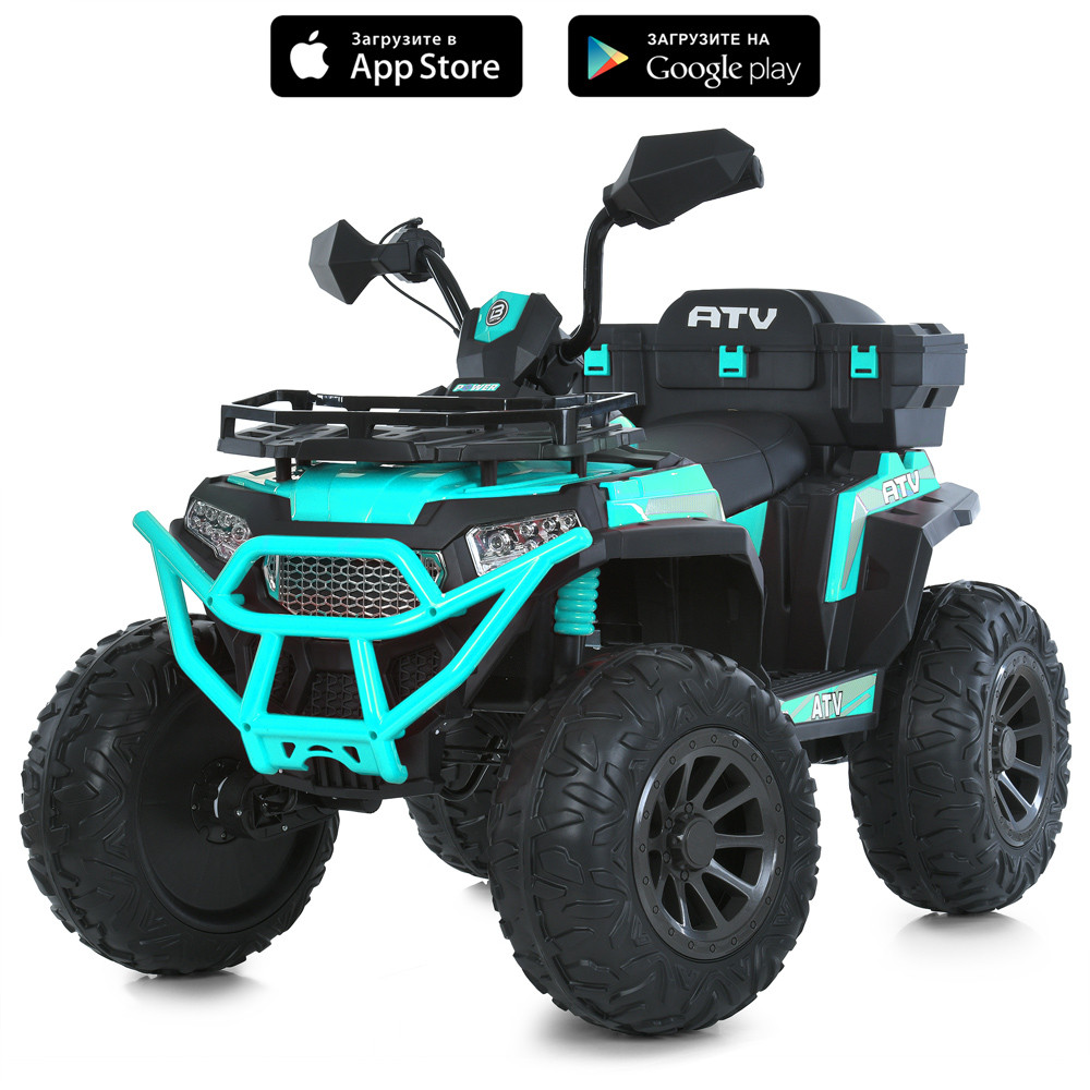 Дитячий електромобіль Bambi квадроцикл Bambi M 6132EBLR-5, фото 1
