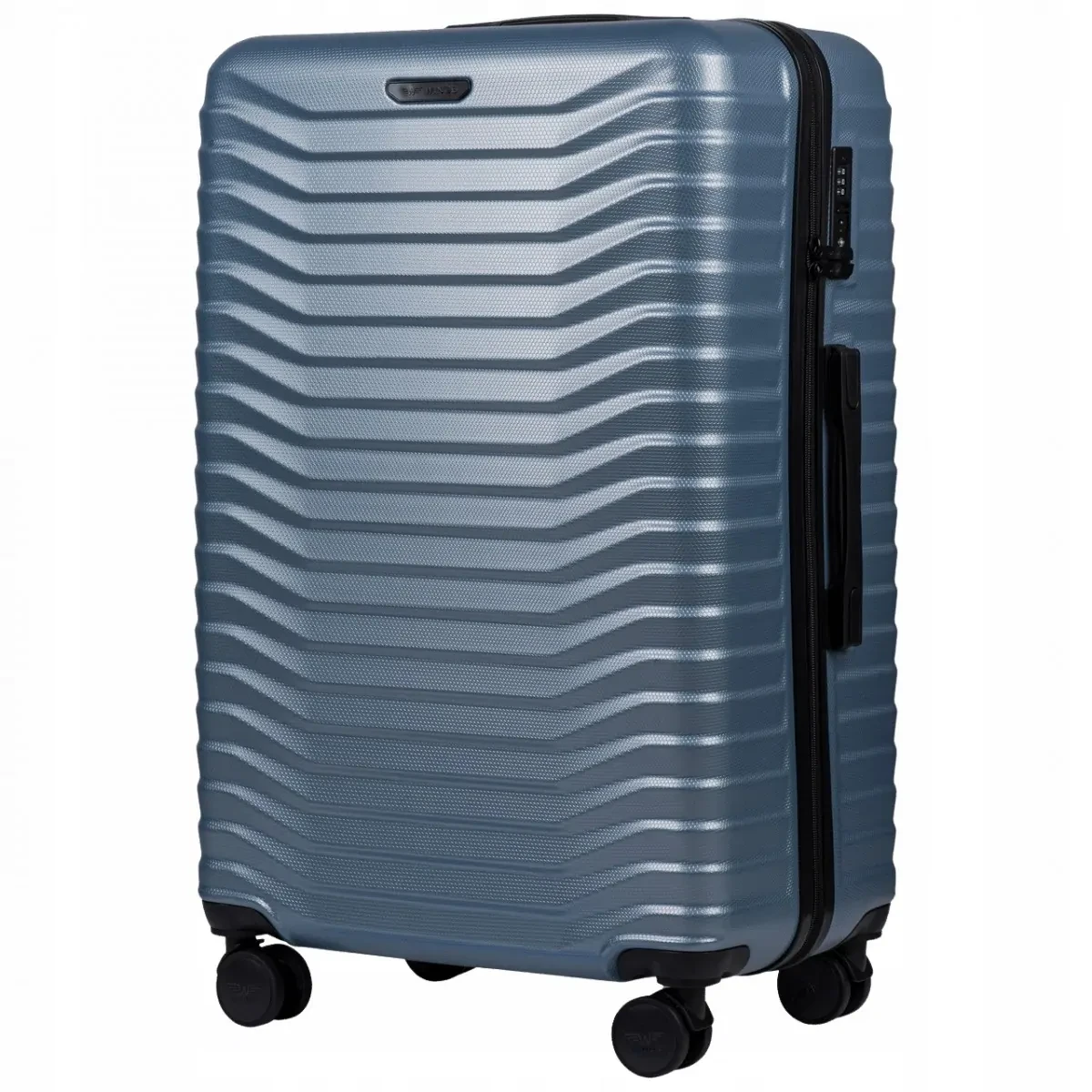 Полікарбонат валіза Wings L SEA EAGLE 97 л 2-камерний, подвійні колеса, висувна ручка, замок TSA, колір синій, фото 1