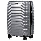 Полікарбонат валіза Wings L SEA EAGLE 97 л 2-камерний, подвійні колеса, висувна ручка, замок TSA, колір синій, фото 3