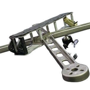 Рама для квадрокоптера FPV UA Алюміній 10", фото 2