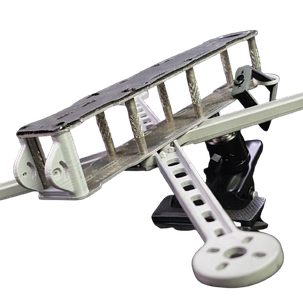 Рама для квадрокоптера FPV UA Алюміній 8", фото 2