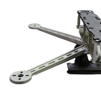 Рама для квадрокоптера FPV UA Алюміній 8", фото 3