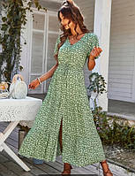Плаття жіноче, літнє, легке на літо з крихітками Віскоза 48-50 р