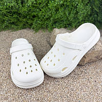 Жіночі сабо крокси Е-006050-2 Білі