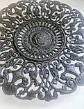 Каслі тарілка панно ажурна декор чавун, фото 2