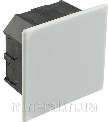 Розподільча коробка 85*85*45, ІР30, внут, під бетон | Універсальні розподільчі коробки, АСКО-УКРЕМ, фото 1