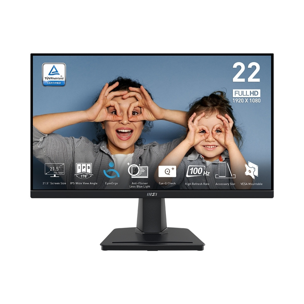 Монітор 21.5" MSI PRO MP225 Black (PRO MP225)
