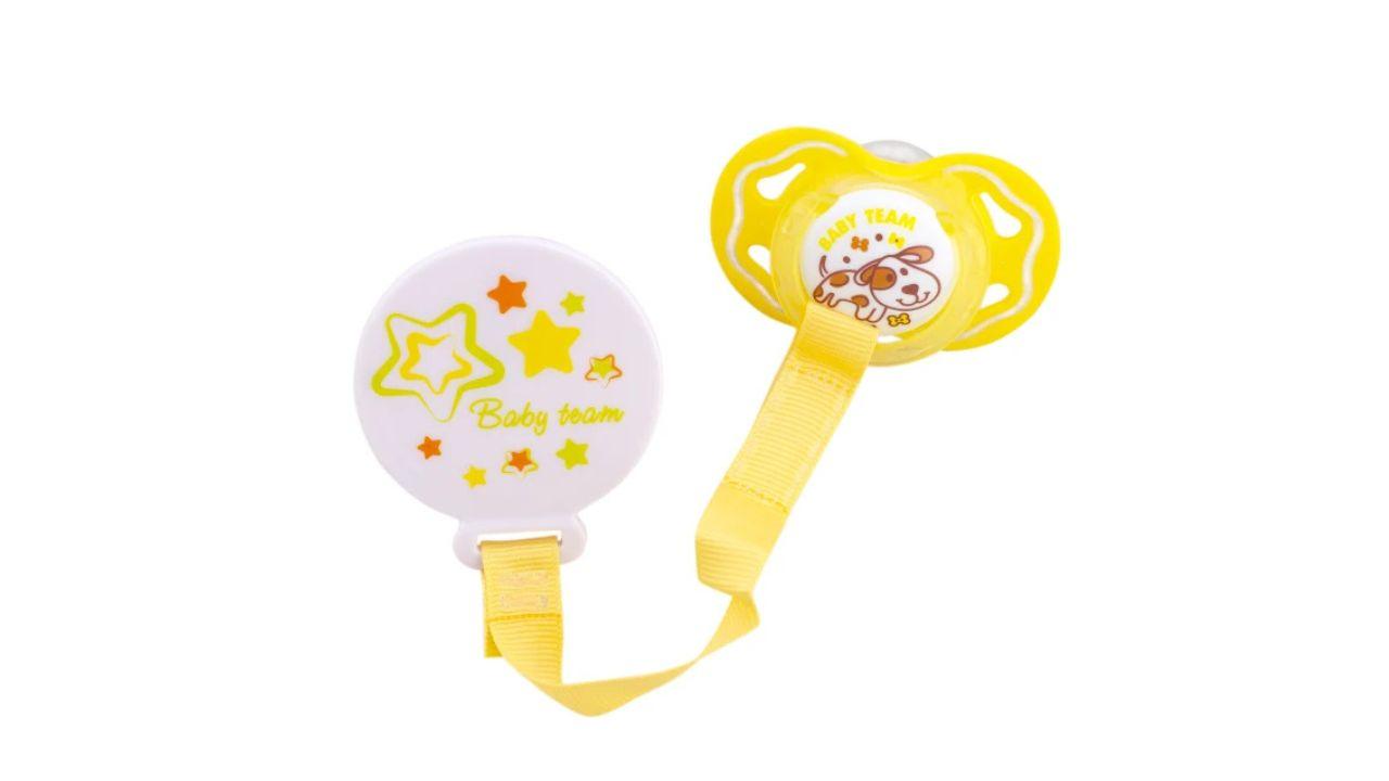 Ланцюжок для пустушки Baby team Джунглі 3331, фото 1