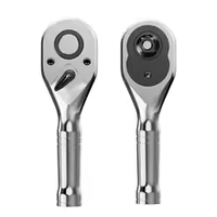 Міні Трещотка 1/4 реверсний вороток для головок