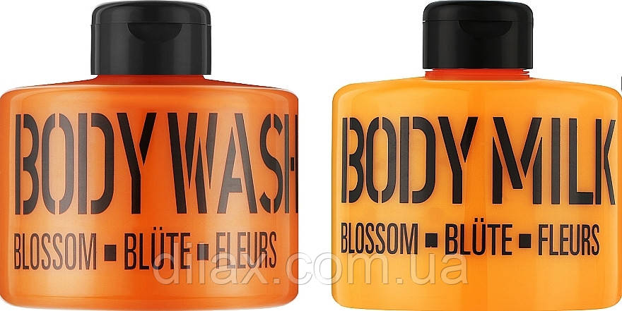 Набор - Stackable Blossom Orange (sh/gel/300ml + b/milk/300ml) (1183451-2), фото 1
