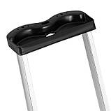 Драбина алюмінієва одностороння 4-ступнева до 125кг KA-KAM-203 Стремянка на 4 ступеньки, фото 5