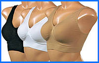 Ahh Bra комплект из 3х штук (Размер L) бесшовных бюстгальтеров , корректирующий бюстгальтер ах бра