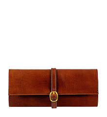 Жіночий шкіряний дорожній ювелірний футляр Madame Bovary - Коньяк Time Resistance 5240701