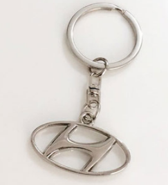 Брелок Huindai — метал 