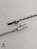 Срібне Кольє зі вставкою цирконій, фото 3