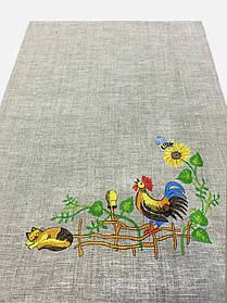 Серветка-рушничок з яскравою вишивкою "Ранок" (0,45 м.*0,65 м)