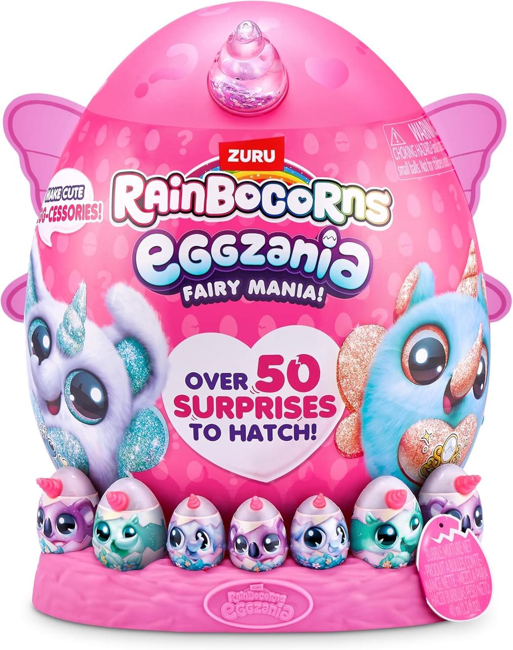 Велика м'яка іграшка сюрприз Rainbocorns Eggzania Fairy Mania (Koala) by ZURU 92106