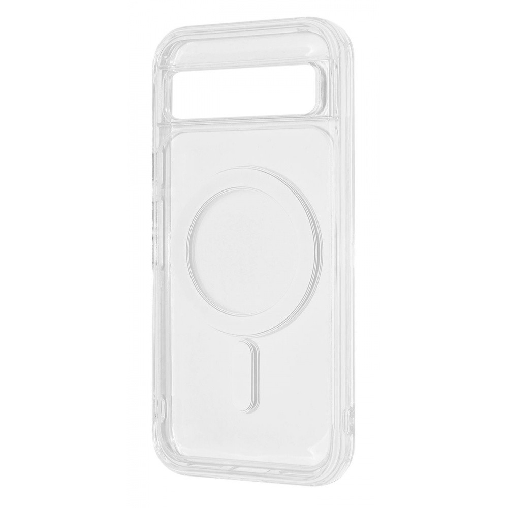 Чохол WAVE Clear Case (PC+TPU) with Magnetic Ring Google Pixel 8A clear (57915), фото 1