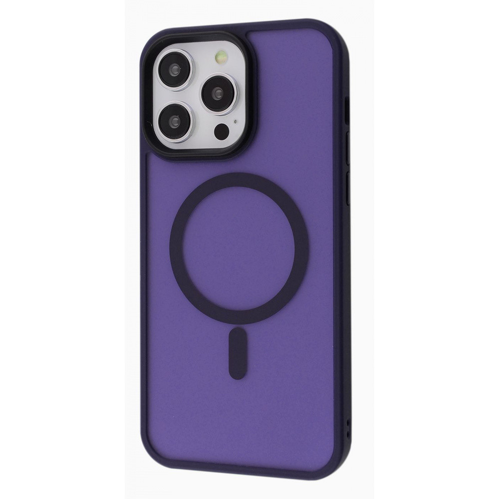 Чохол WAVE Matte Insane Case with Magnetic Ring iPhone 14 Pro deep purple (45117), фото 1