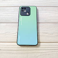 Чохол Gradient для Xiaomi Redmi 10C Green-blue
