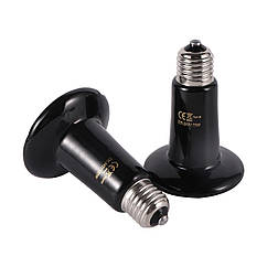 Інфрачервона лампа керамічна 75W випромінювач для обігріву тварин та птиці