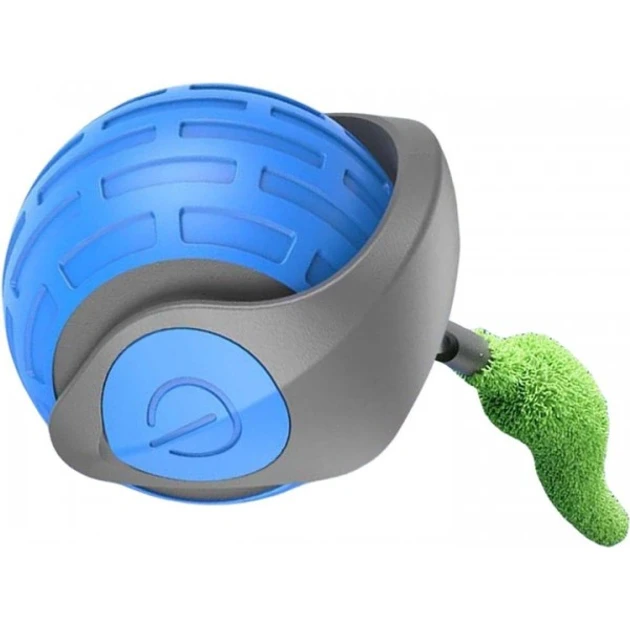 Інтерактивна іграшка м'ячик з хвостиком для котів Cat toy ball AND XL1247 Jw, фото 1