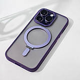 Чохол WAVE Premium Attraction Case with Magnetic Ring iPhone 14 Pro purple (44620), фото 3