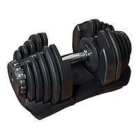 Гантель розбірна регульована 5–40 кг з механізмом швидкої зміни ваги