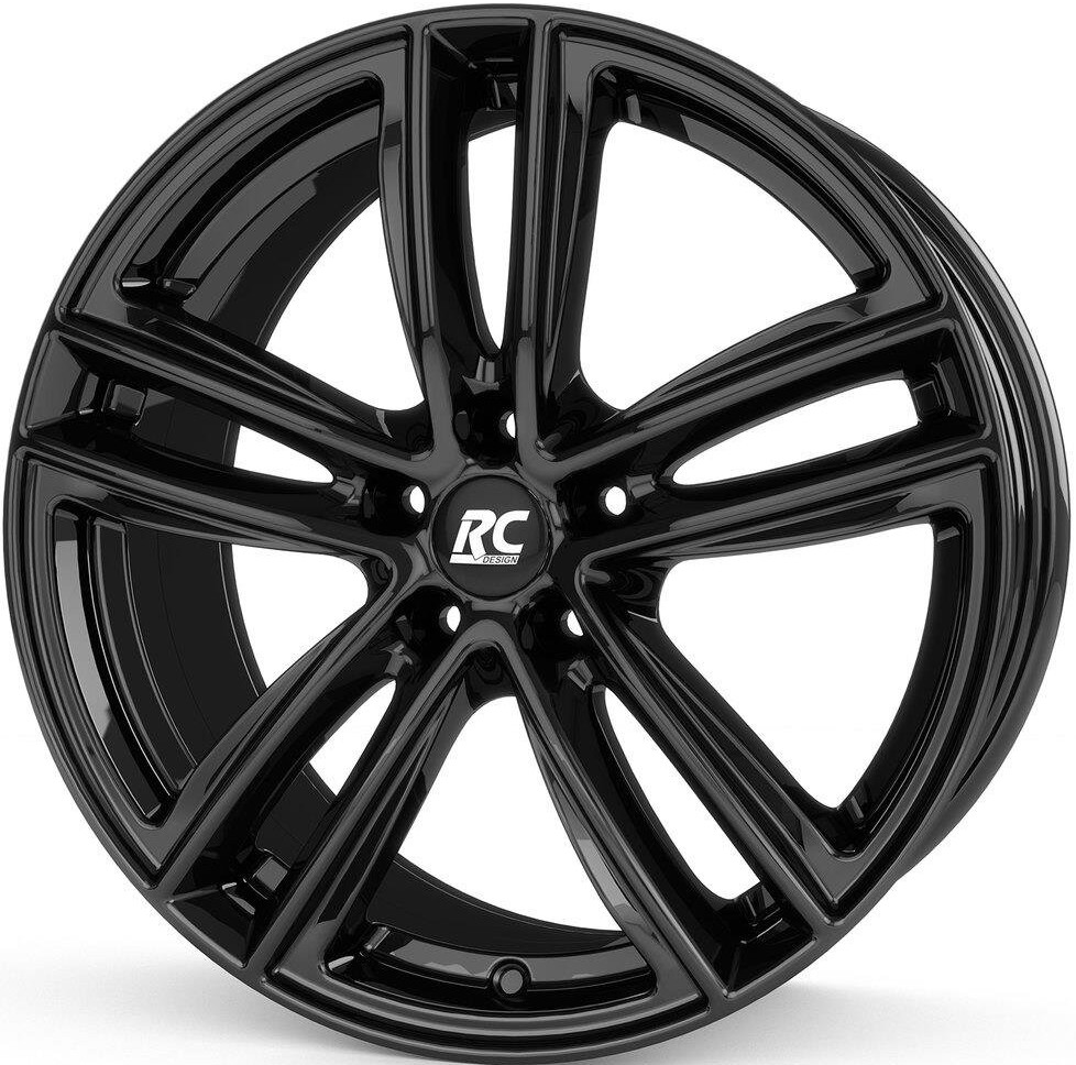 Диски RC Design RC-27 8x18 5x112 ET40 dia57,1 (GLOSS_BLACK) (литой)