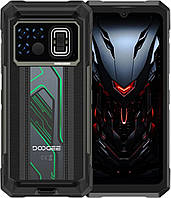 Doogee Fire 6 Max 8/256Gb 20800мАч 6.72" Android 14 NFC 5G IP69K Thermal Vision Green