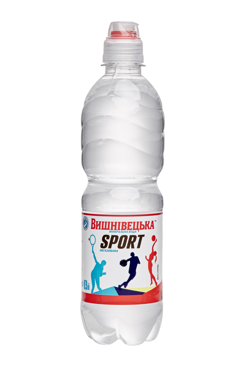 Вода мінеральна «Вишнівецька» негазована, 0,5л Sport