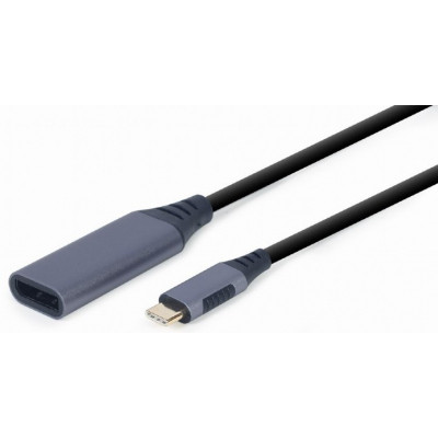 Перехідник USB-C to DisplayPort, 4К 60Hz Cablexpert (A-USB3C-DPF-01), фото 1