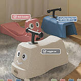 Машинка-гойдалка 3в1 Terrio “Puffy” Рожева, фото 5