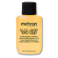3-D Гель для спецефектів MEHRON Makeup 3-D Gel (0.5 oz), Clear - (прозорий), 15 мл