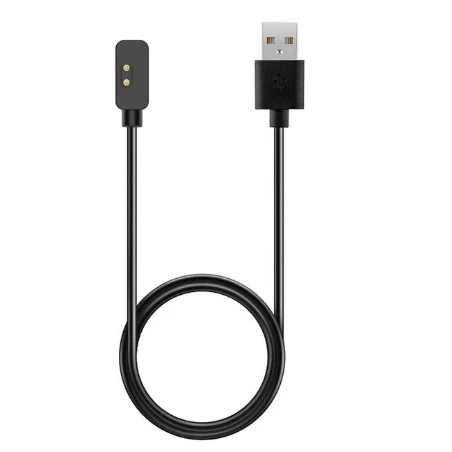 Кабель USB зарядний Prime для Xiaomi Band 7 Pro, Poco Watch, Watch lite 2 чорний