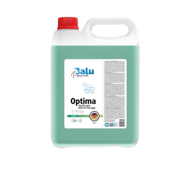 Засіб для миття посуду Balu Optima Лайм 5 л каністра