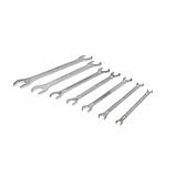 Тонкі гайкові ключі з механізмом хропіння 6-12 мм 7 штук товщина 3-6 мм SATRA S-7STW, фото 2