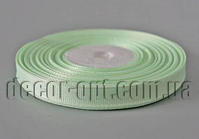 Стрічка репсова відтінок м'ятний 0,9 см 25 ярд арт.50
