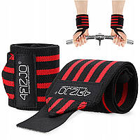 Бинти для зап'ясть (кистьові бинти) 4FIZJO Wrist Wraps Black/Red (P-5907739313003)