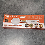 Електронна мірна ложка з дисплеєм та вагами Sokany SK-19041, фото 5