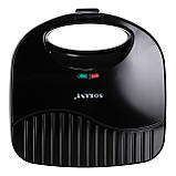 Електрогриль з антипригарним покриттям, термостатом та захистом від перегріву 750 Вт Sokany SK-116, фото 4