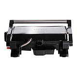 Електрогриль притискний з антипригарним покриттям 1500 Вт Sokany SK-08026, фото 5