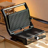 Електрогриль притискний з антипригарним покриттям 1500 Вт Sokany SK-08026, фото 8