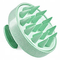 Щітка-масажер 4FIZJO для миття голови Green (P-5907739315168)
