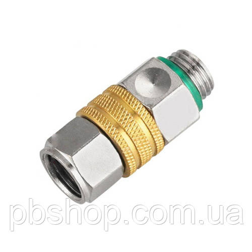 Перехідник поворотний адаптер М14x1.5 для мийок високого тиску, нержавійка, фото 1