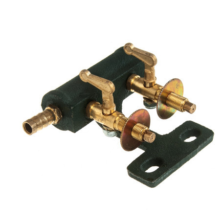 Кран для пальника Wolmex/HANABISHI на 2 виходи, фото 1