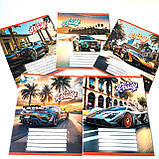 Зошит в клітинку, 24 аркуші, Лідер, серія "На пляжі", фото 2