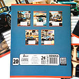Зошит в клітинку, 24 аркуші, Лідер, серія "На пляжі", фото 4