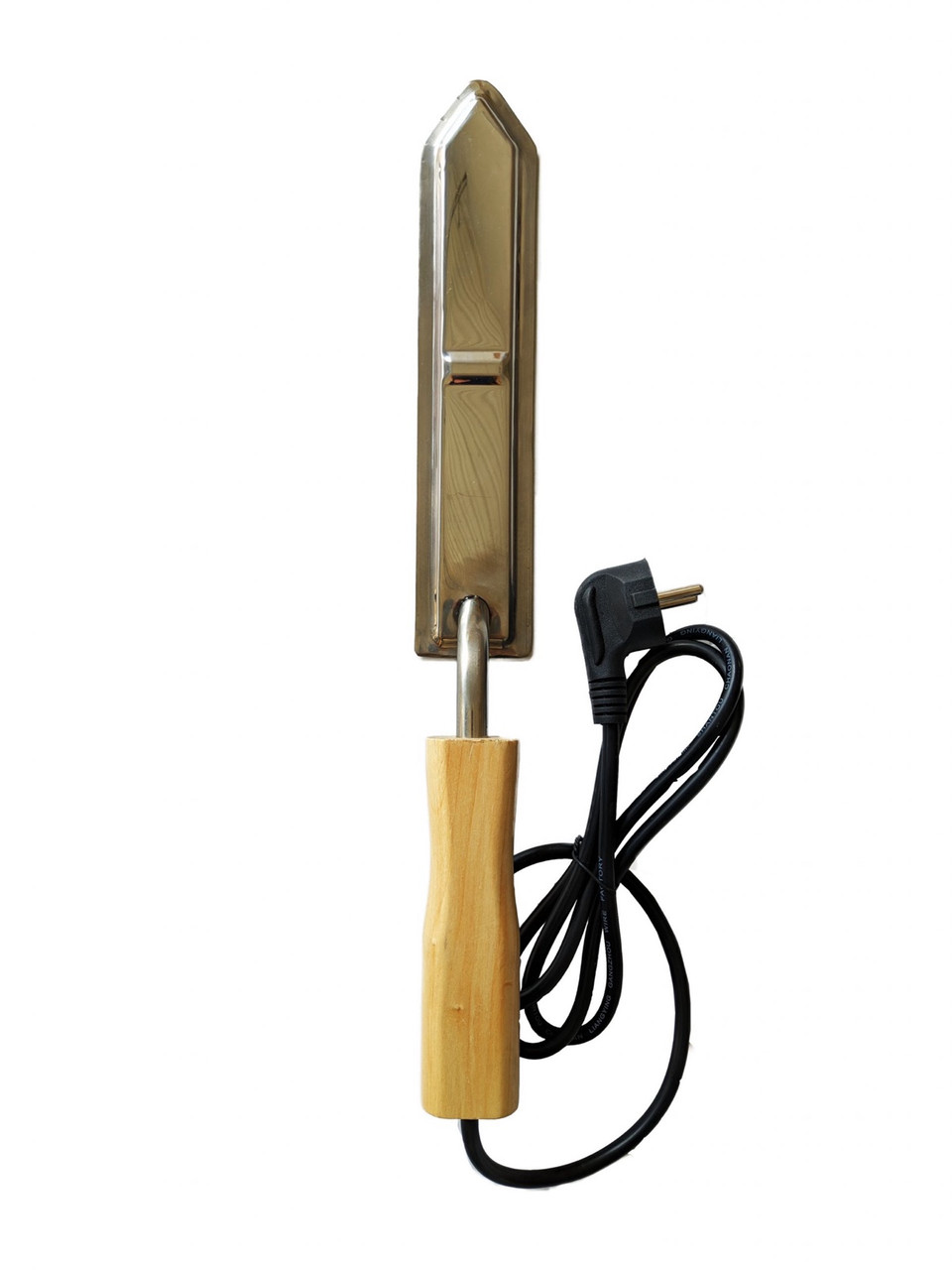 Ніж пасічний електричний нержавіючий 250 мм, 220В на 150Вт