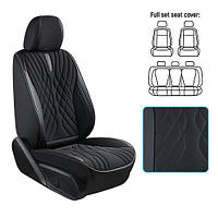 Набір чохлів V-8863 Bk повний к-т екошкіра чорні